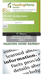 Mobile Screenshot of headinghomeramsey.org
