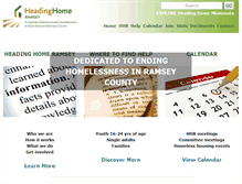 Tablet Screenshot of headinghomeramsey.org